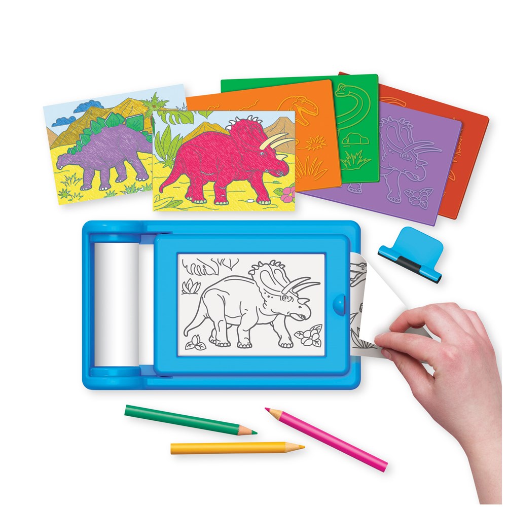 4M KidzMaker - Dinosaur Rub Art Studio - view 2