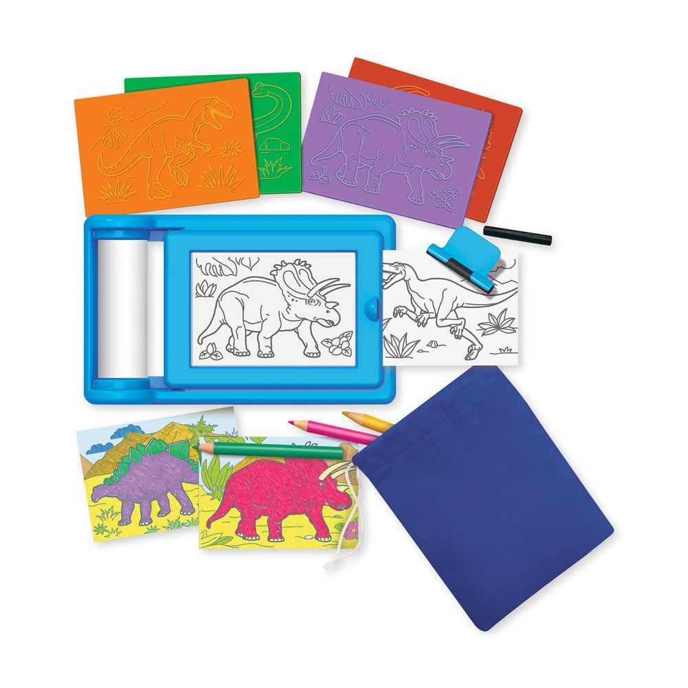 4M KidzMaker - Dinosaur Rub Art Studio - view 3