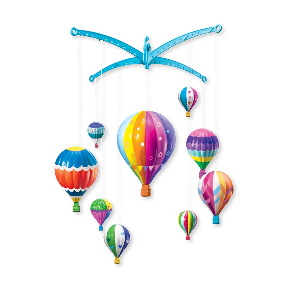 4M KidzMaker - Hot Air Balloons Mobile - view 2