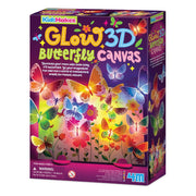 4M KidzMaker - 3D Glow Butterfly Canvas