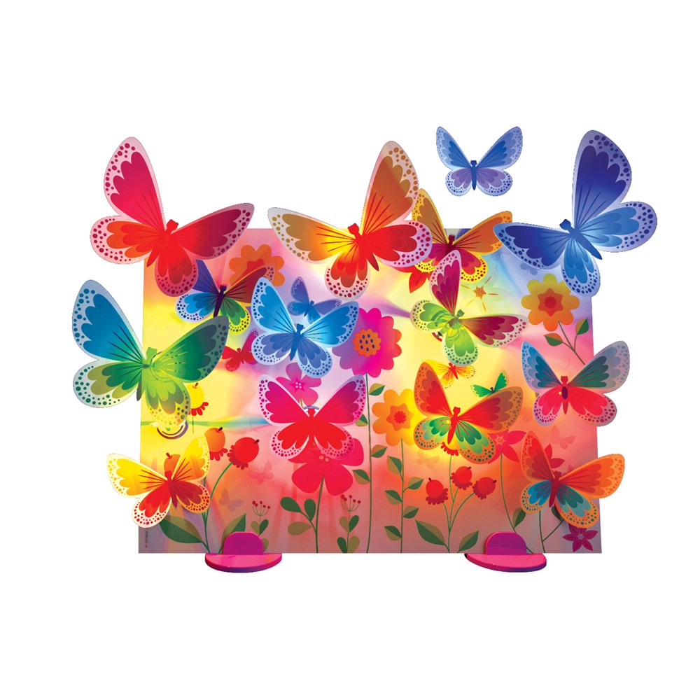 4M KidzMaker - 3D Glow Butterfly Canvas - view 2
