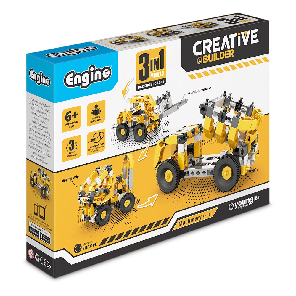 Engino Creative Builder - Machinery Set - Tipper Truck