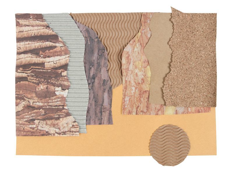 Corrugated Natural Card (A4) - Pack of 20