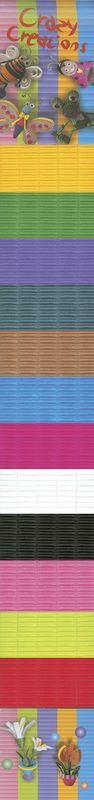 Corrugated Construction Strips - Pack of 60
