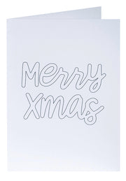 ColourMe Christmas Gift Cards - Pack of 10