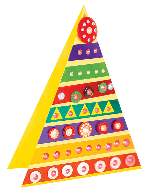 Pastel Triangle Cards - Pack of 10 (5 colours)