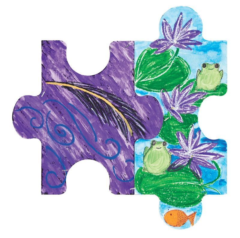 Cardboard Mural Jigsaw