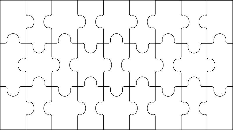 Cardboard Mural Jigsaw