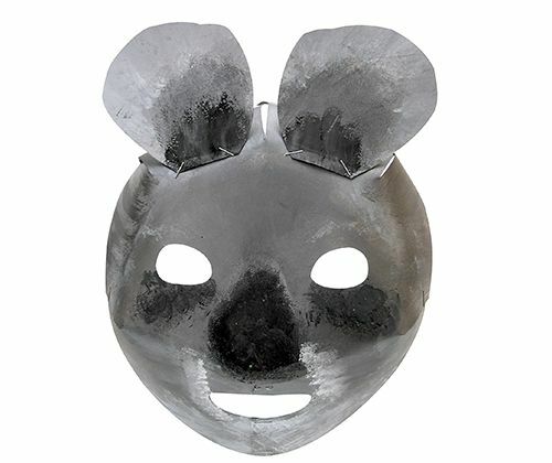 Cardboard Fold-Up Face Masks - Pack of 40