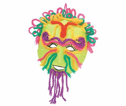 Cardboard Fold-Up Face Masks - Pack of 40