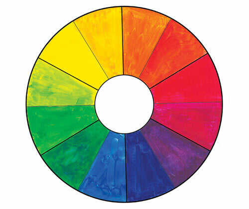 Cardboard Colour Wheel Template 300gsm 210mm 10’s