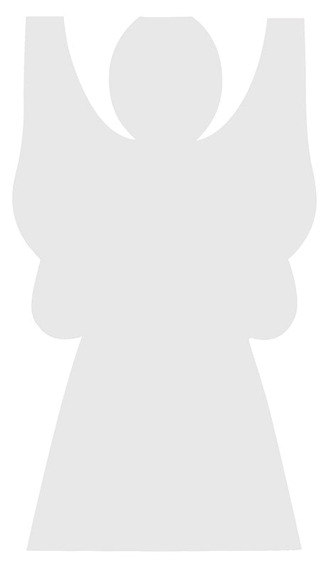 Cardboard Standing Christmas Characters - Pack of 12