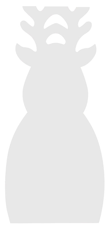 Cardboard Standing Christmas Characters - Pack of 12