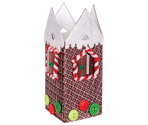 Pre-cut Cardboard House (18.2 x 30cm) - Pack of 10