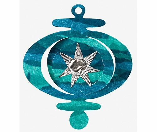 Cardboard Hanging Ornaments - Pack of 40