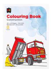 Construction Colouring Book