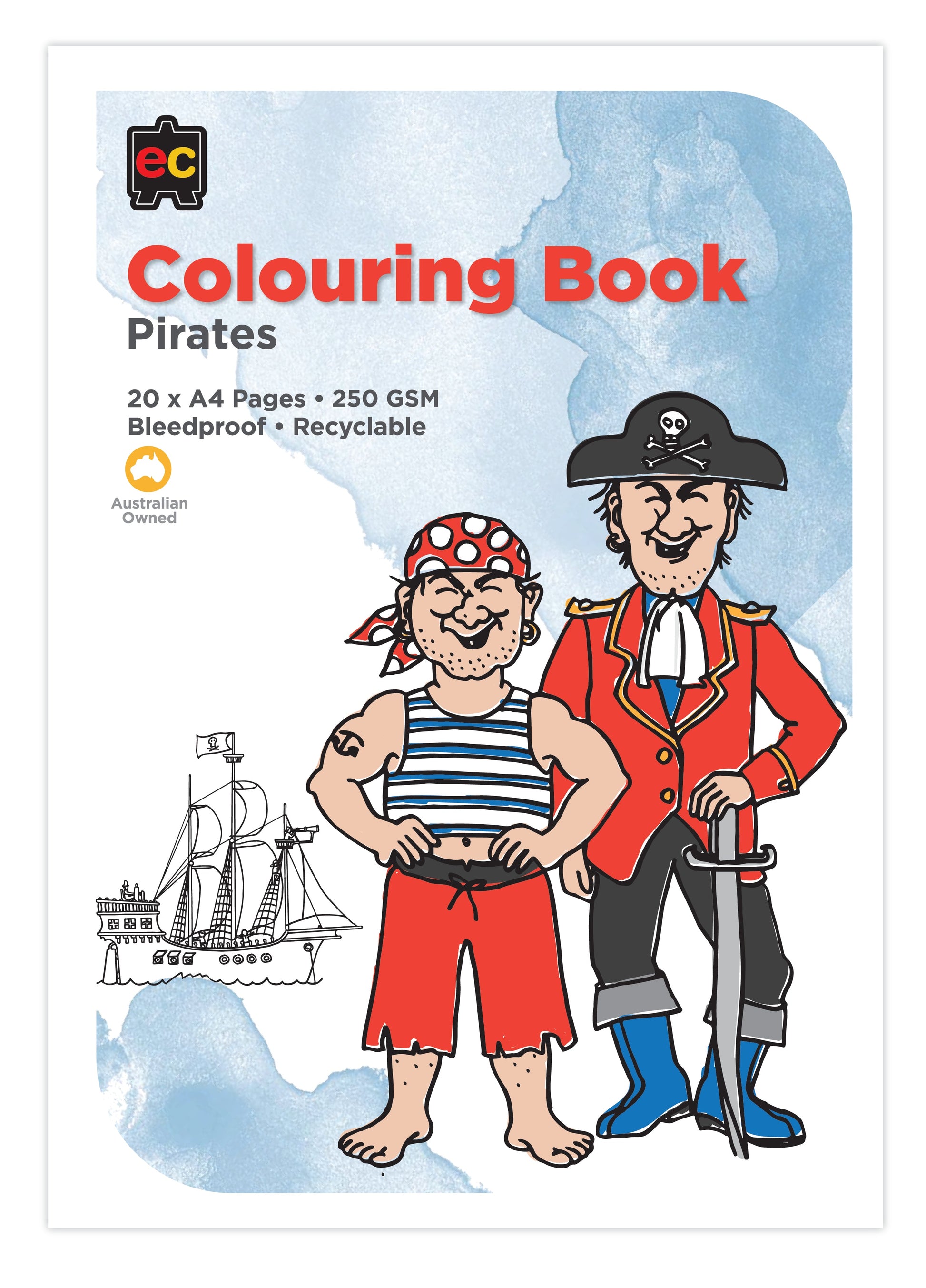 Pirates Colouring Book
