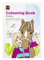 Ponies Colouring Book
