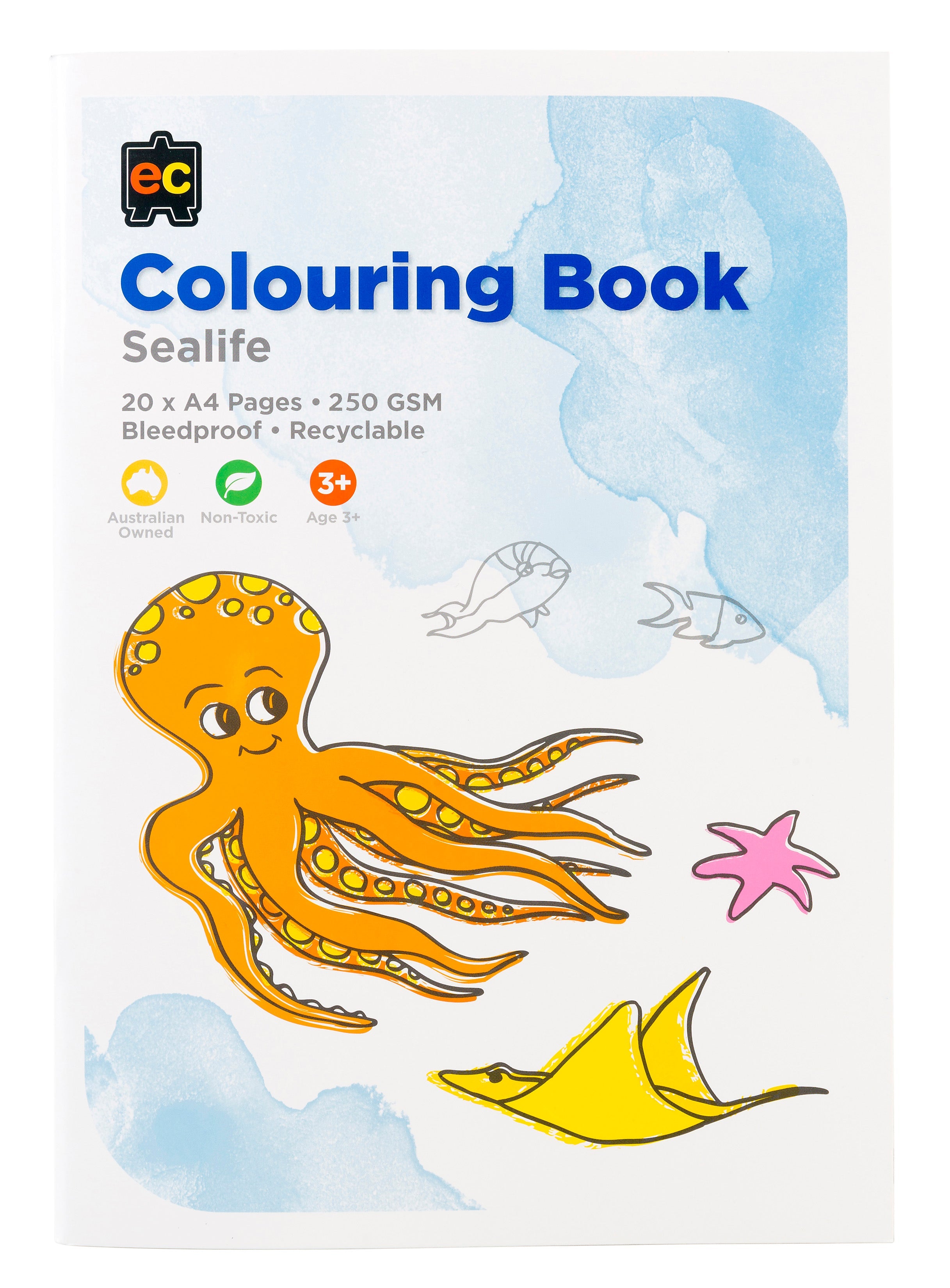 Sea Life Colouring Book