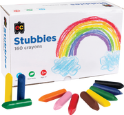 Stubbies' Crayons - 160 Pieces School Pack