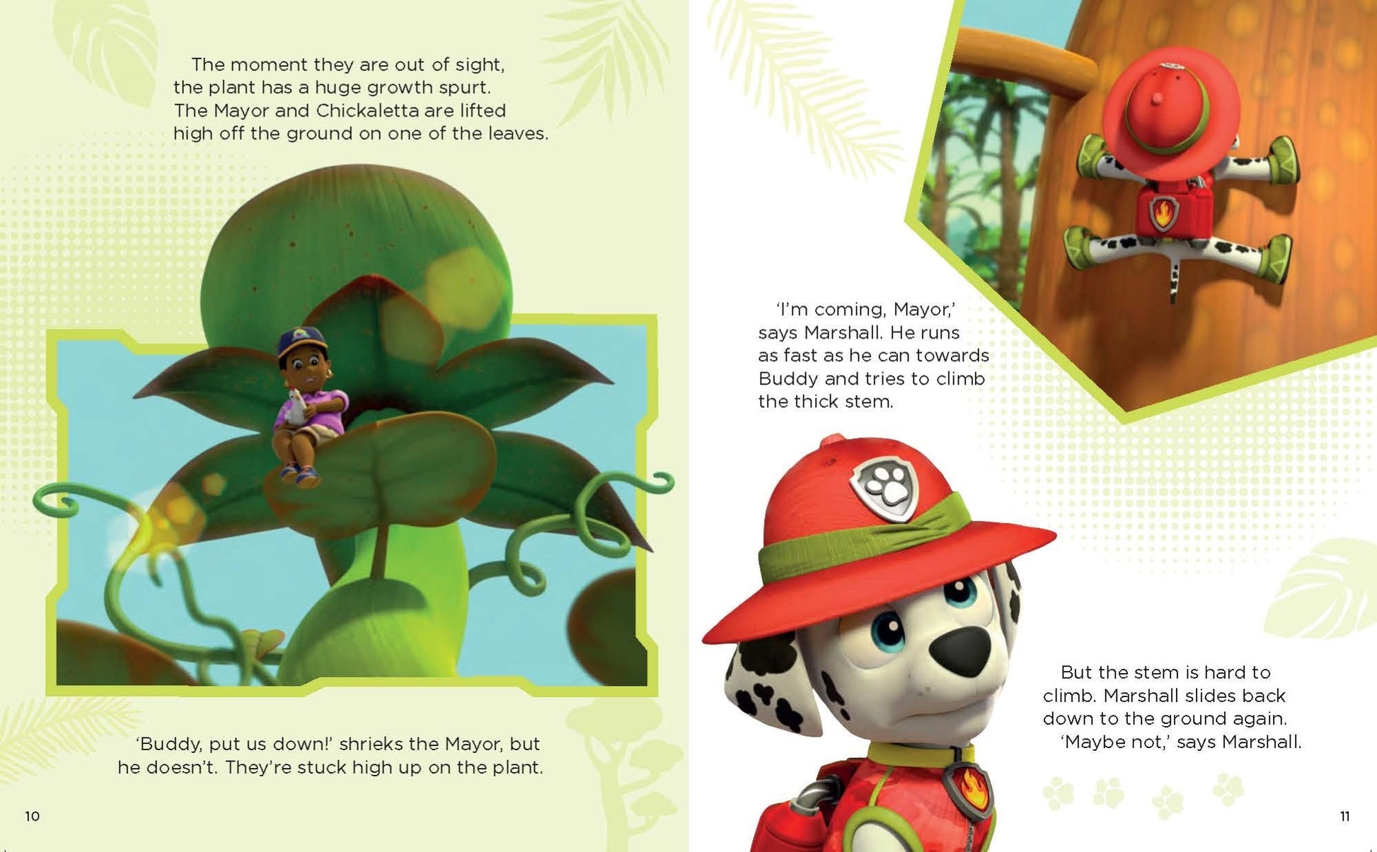 PAW Patrol - Collect-Me Book - Pups Save a Giant Plant — inside page 5
