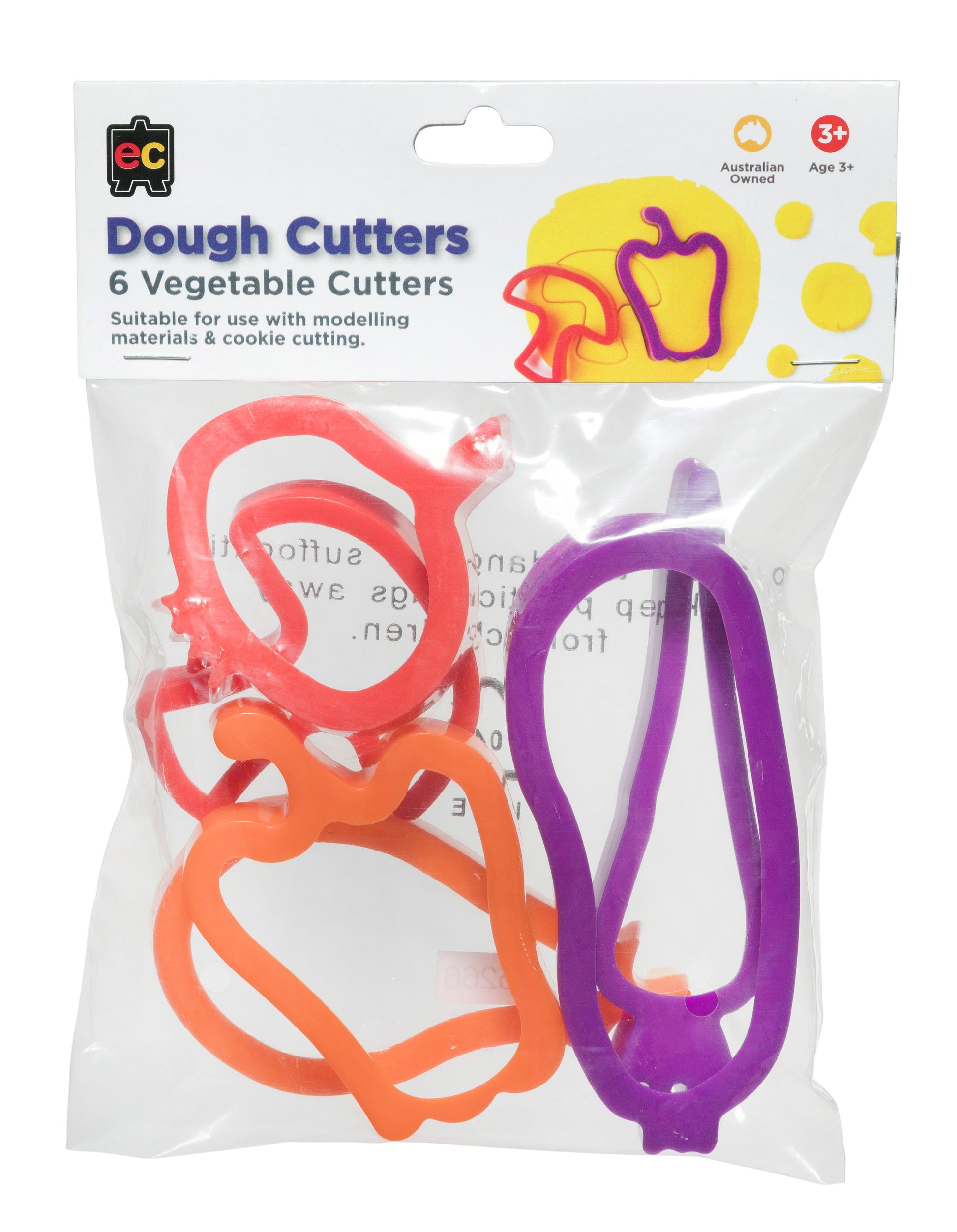 Dough 'Cookie' Cutters - Vegetables