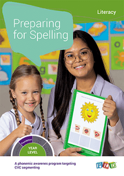 Preparing for Spelling
