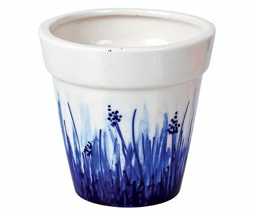 Ceramic Flower Pots - Pack of 4