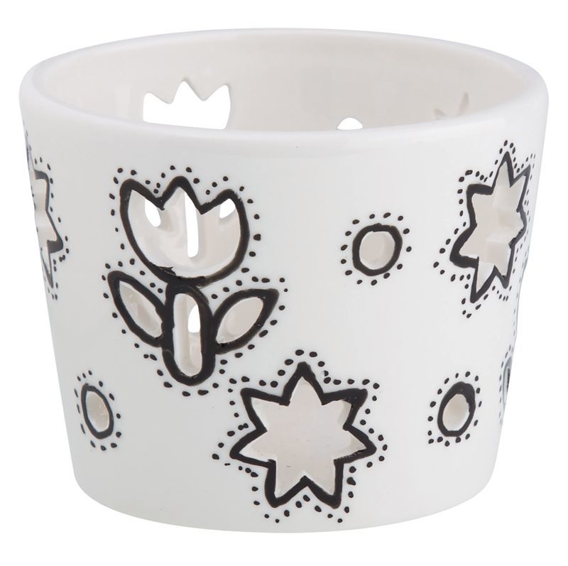 Ceramic Tea Light Holders - Pack of 3