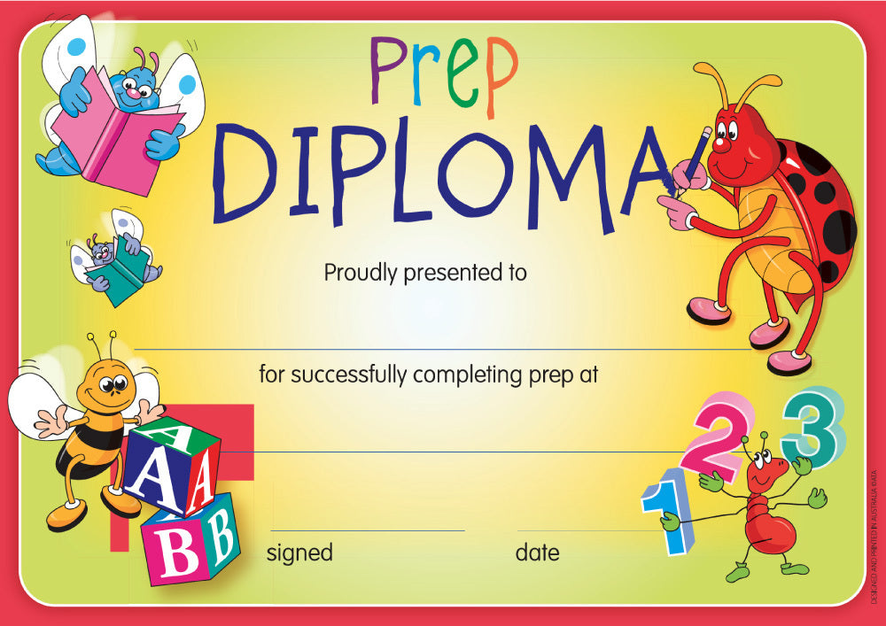 Prep Diploma - Certificates