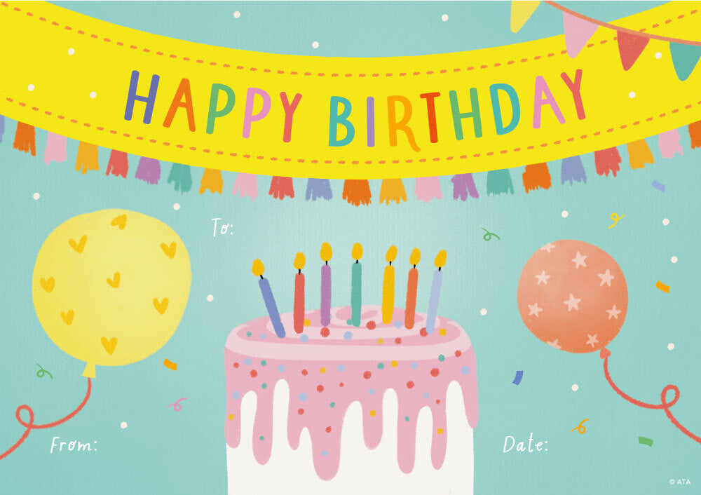 Happy Birthday Cake - Certificates