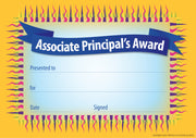 Associate Principal's Award - Certificates
