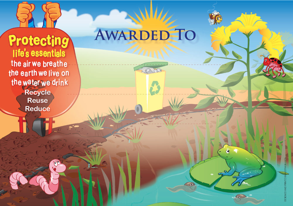 Caring for Our Environment - Certificates