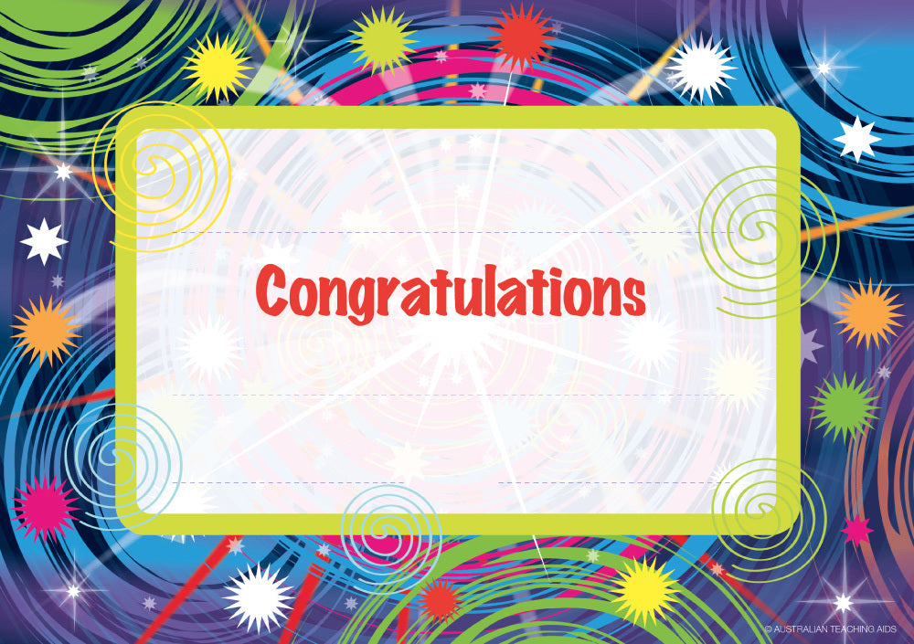 Congratulations - Certificates