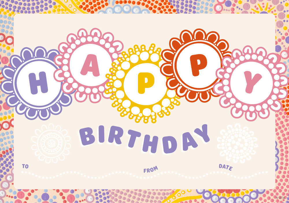 Rainbow Dreaming: Happy Birthday - Certificates