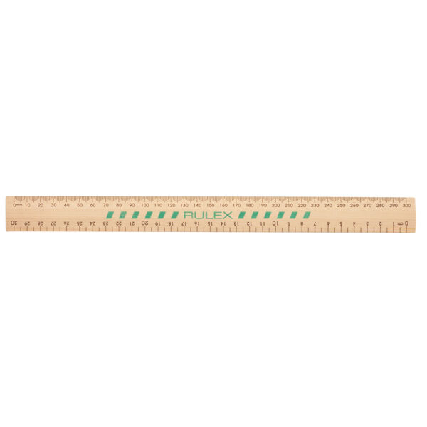 Celco Rulex Ruler - 30cm: Wooden Unpolished (Single)