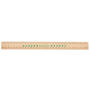 Celco Rulex Ruler - 30cm: Wooden Unpolished (Box of 25)