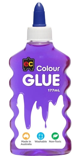 Coloured Glue 177ml - Purple