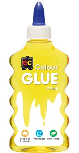 Coloured Glue 177ml - Yellow