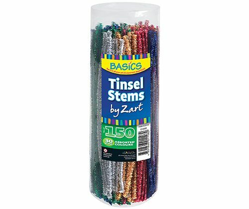 Basics - Tinsel Stems: 30cm (Pack of 150)