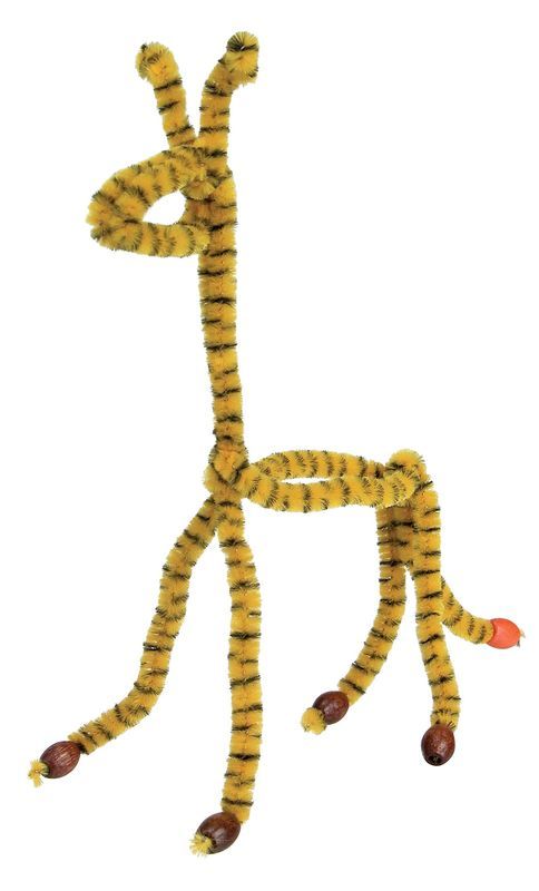 Chenille Stems - Striped (Pack of 100)