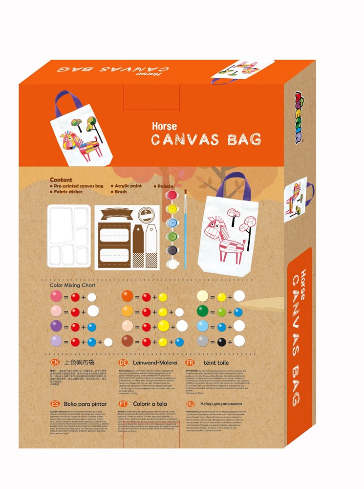 Avenir Canvas Bag - Horse - view 2