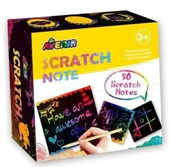 Avenir Scratch Note Book
