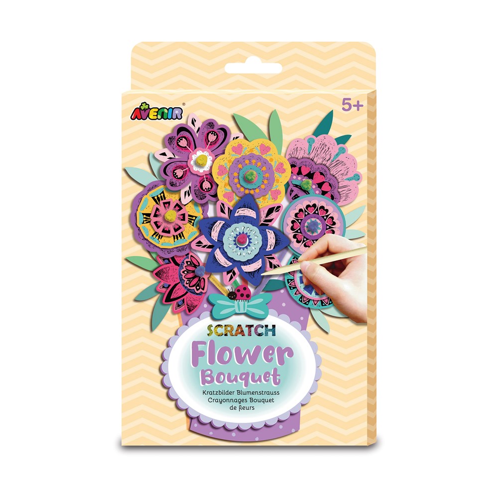 Avenir Scratch - Flower Bouquet