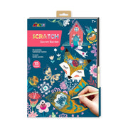 Avenir A4 Scratch Book - Secret Garden