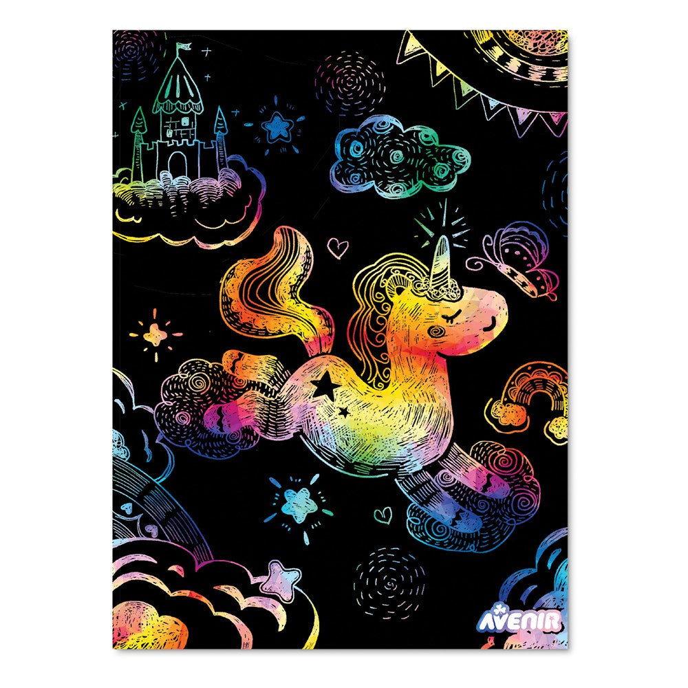 Avenir Scratch & Stencil - Unicorns - view 2