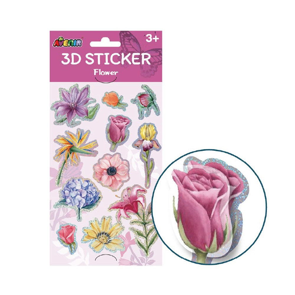 Avenir 3D Stickers - Flower