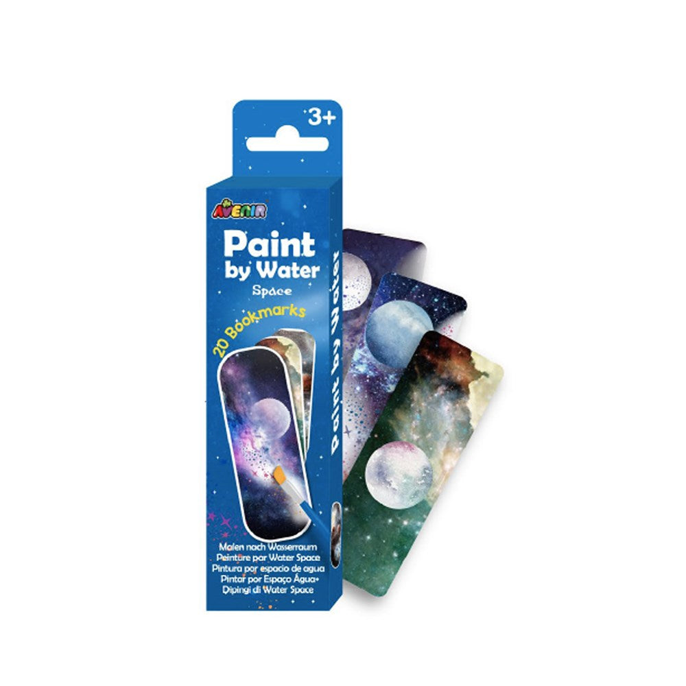 Avenir Paint by Water - Bookmarks - Space