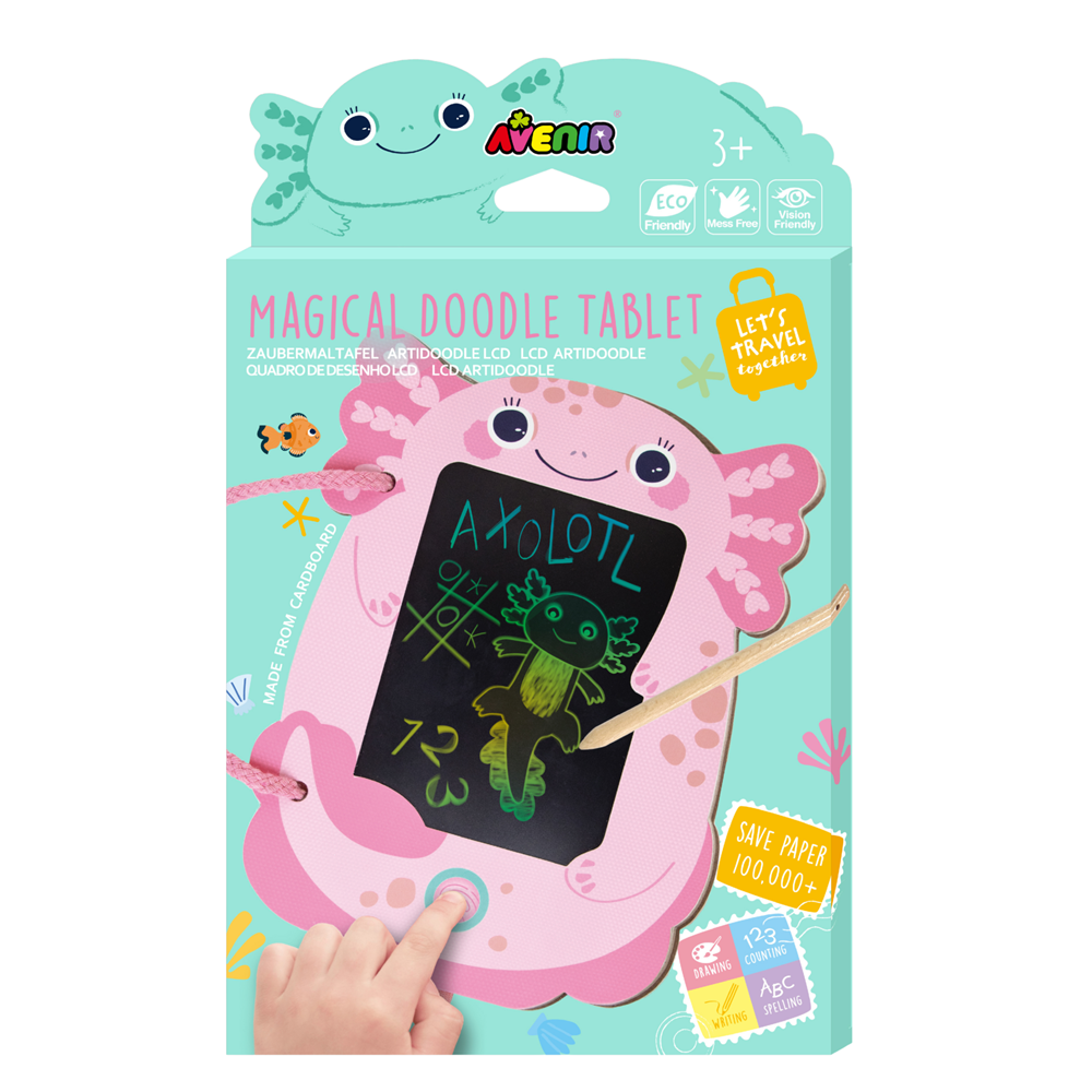 Avenir LCD Artidoodle Board - Axolotl