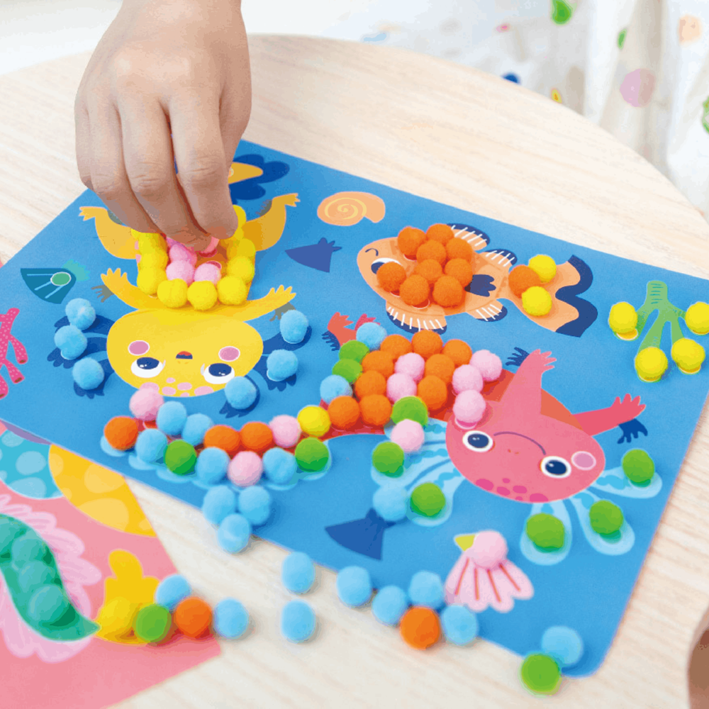 Avenir Everyday Craft - Pom Pom Art Axolotl - view 3